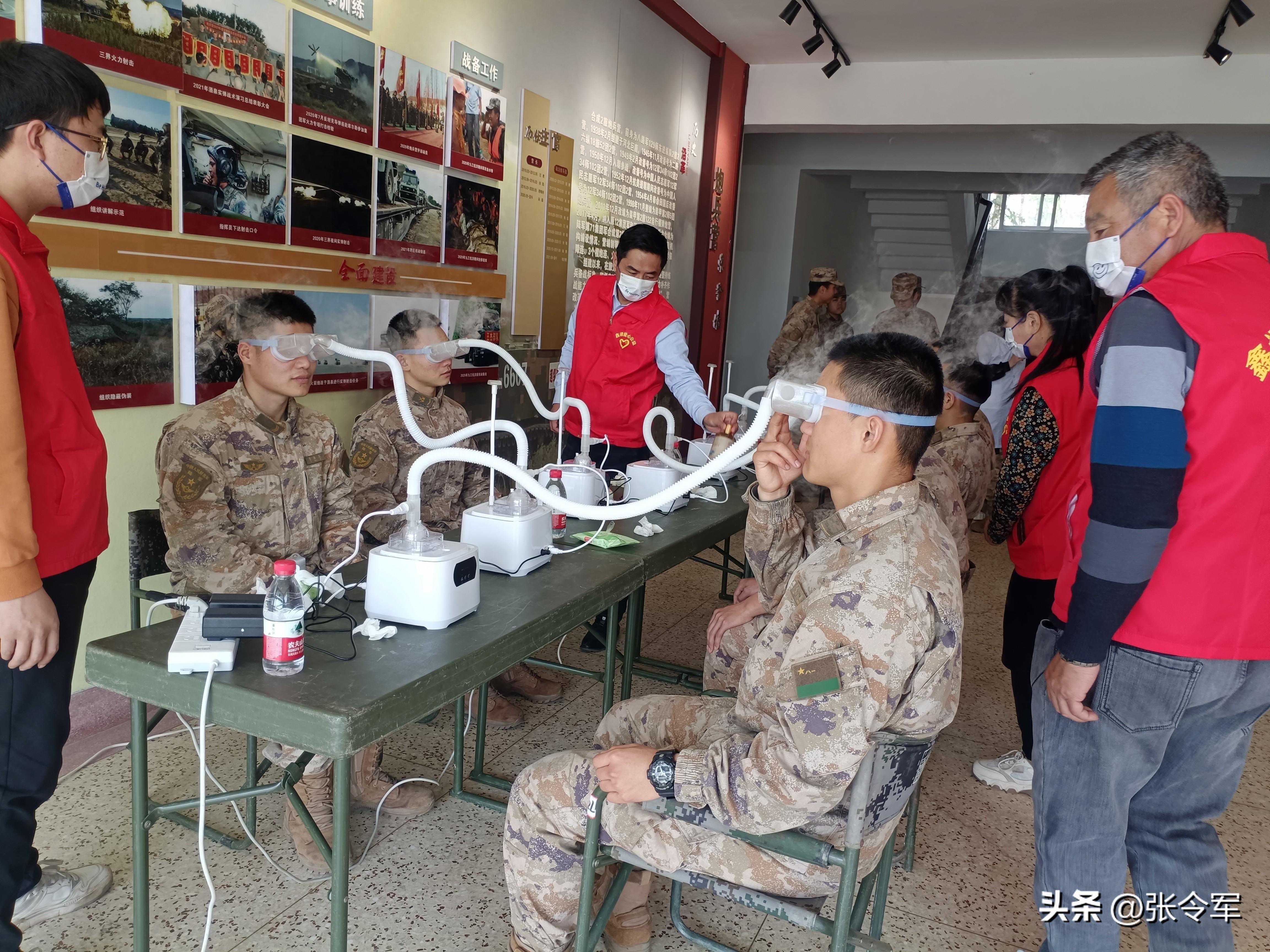 徐州鑫通中医调理康复中心慰问王杰部队