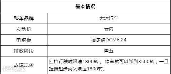 一个简单的传感器电压低故障，8天都没修好