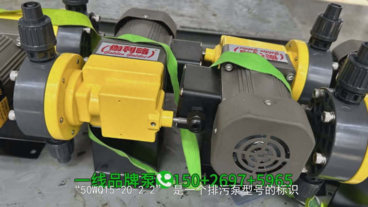 排污泵50wq15-20-2.2