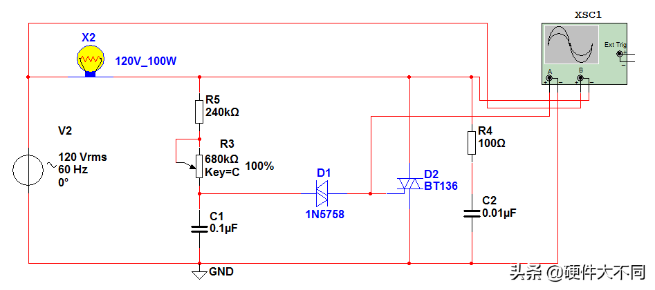 实用可控硅调功原理分析