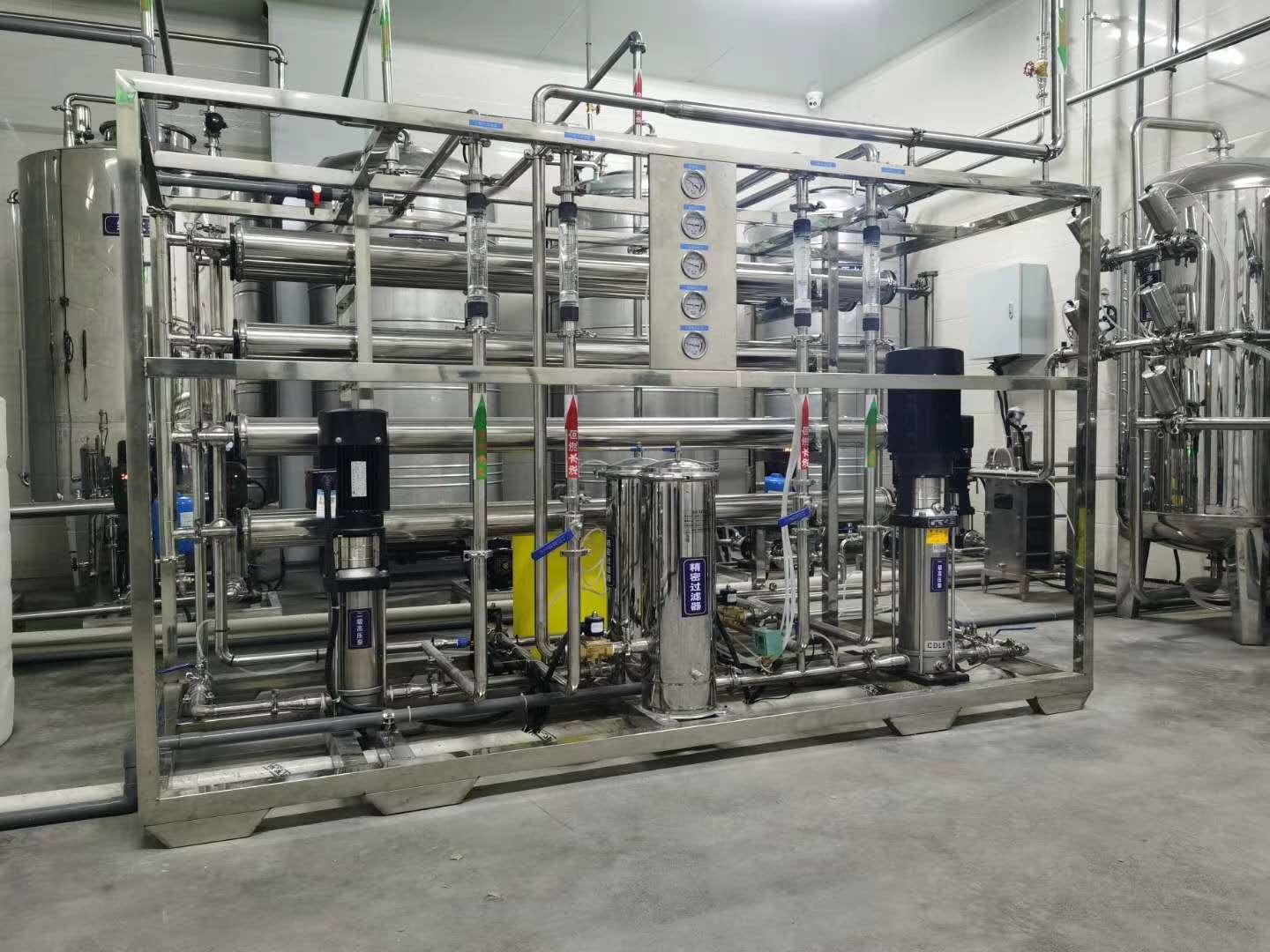 反渗透设备膜元件安装与拆卸