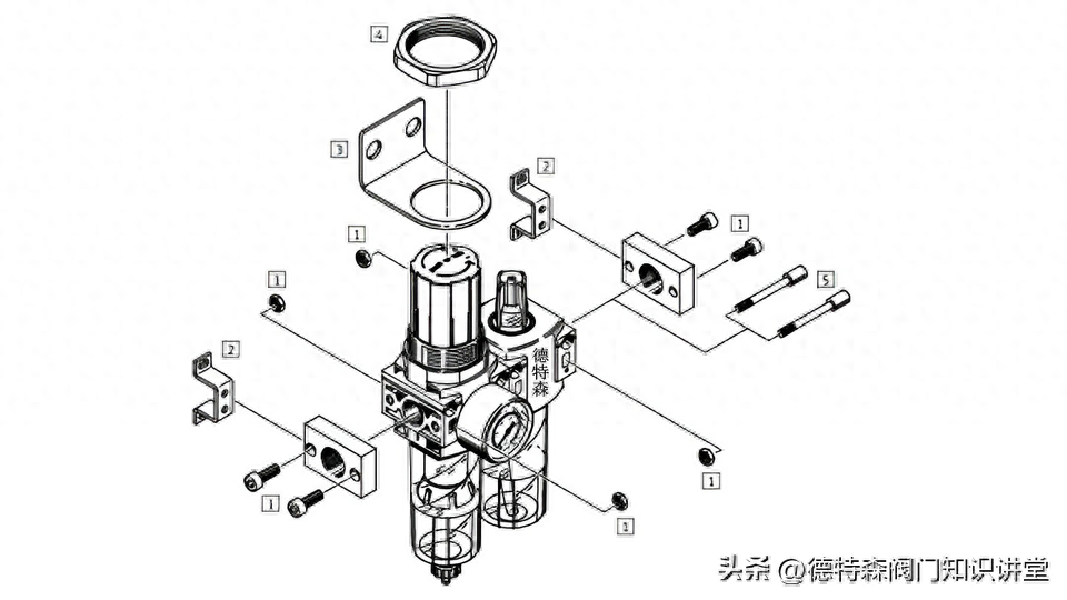 气动三联件的作用及原理