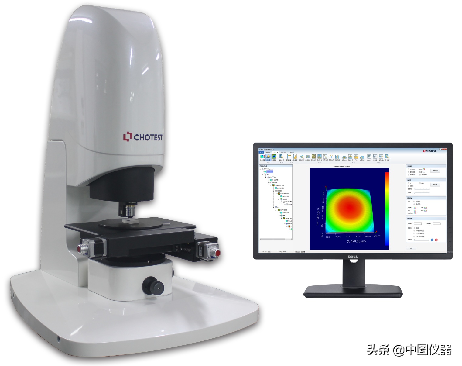 白光干涉仪的原理和系统构成