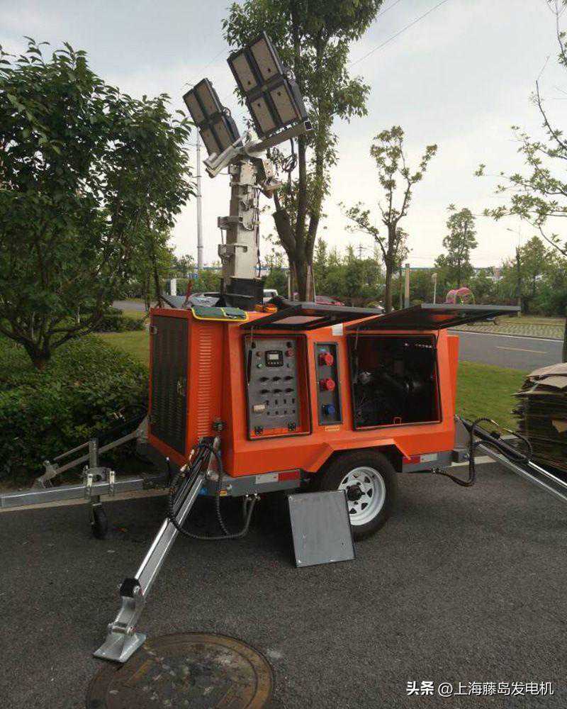 全液压型移动工程照明灯车