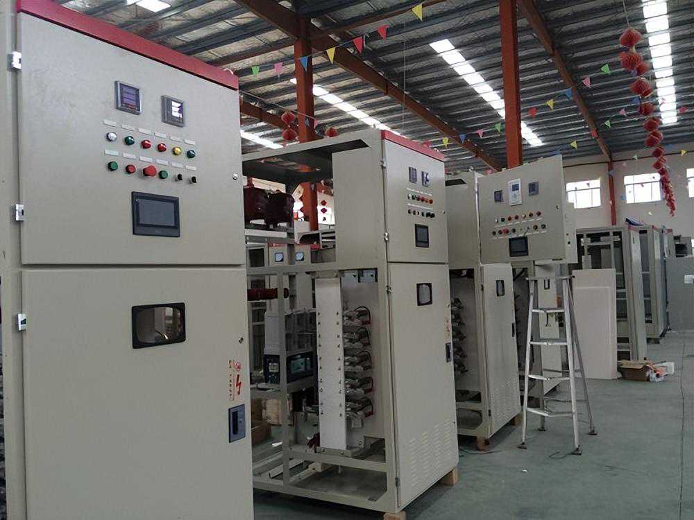 高压固态软起动柜内部晶闸管组装结构