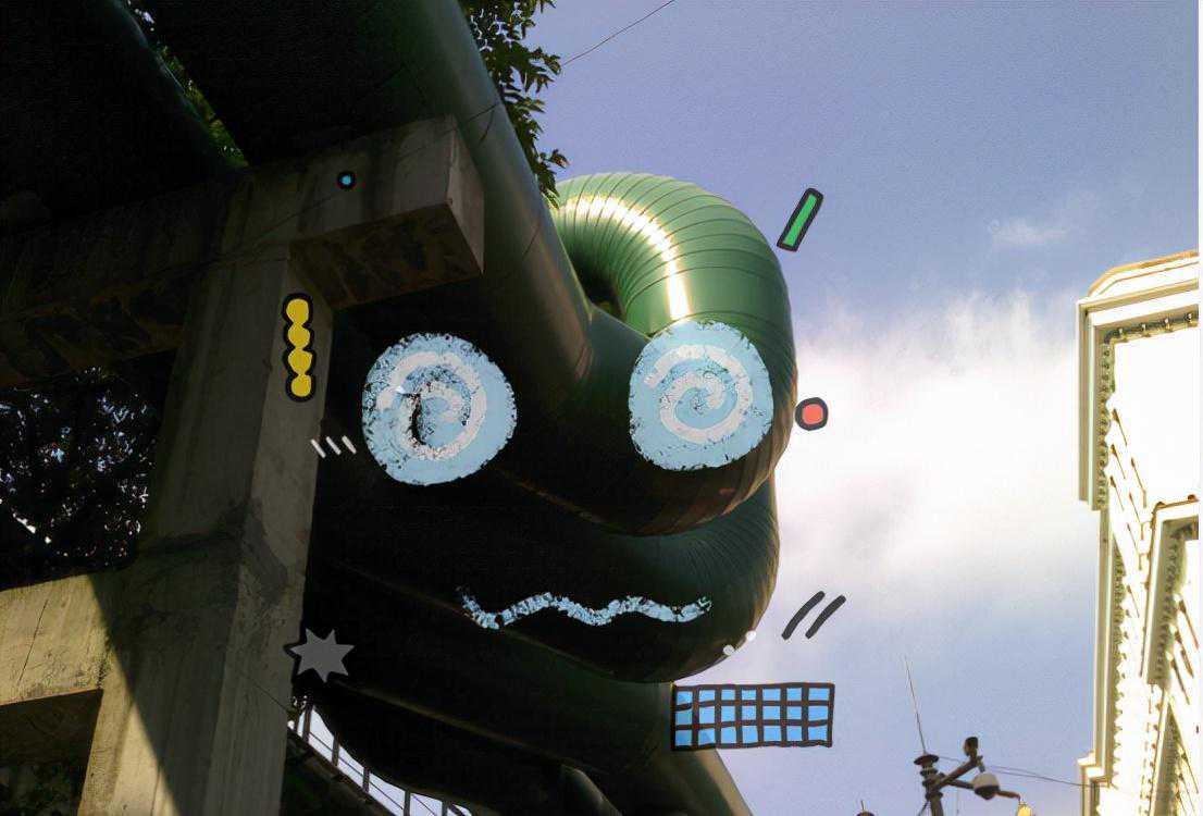 蒸汽管道还会拐弯？这是什么肥事？