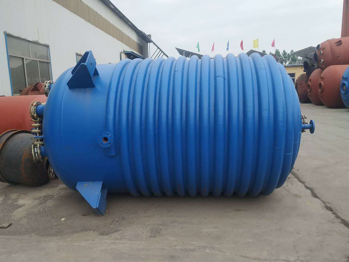 搪玻璃反应釜的加热方式