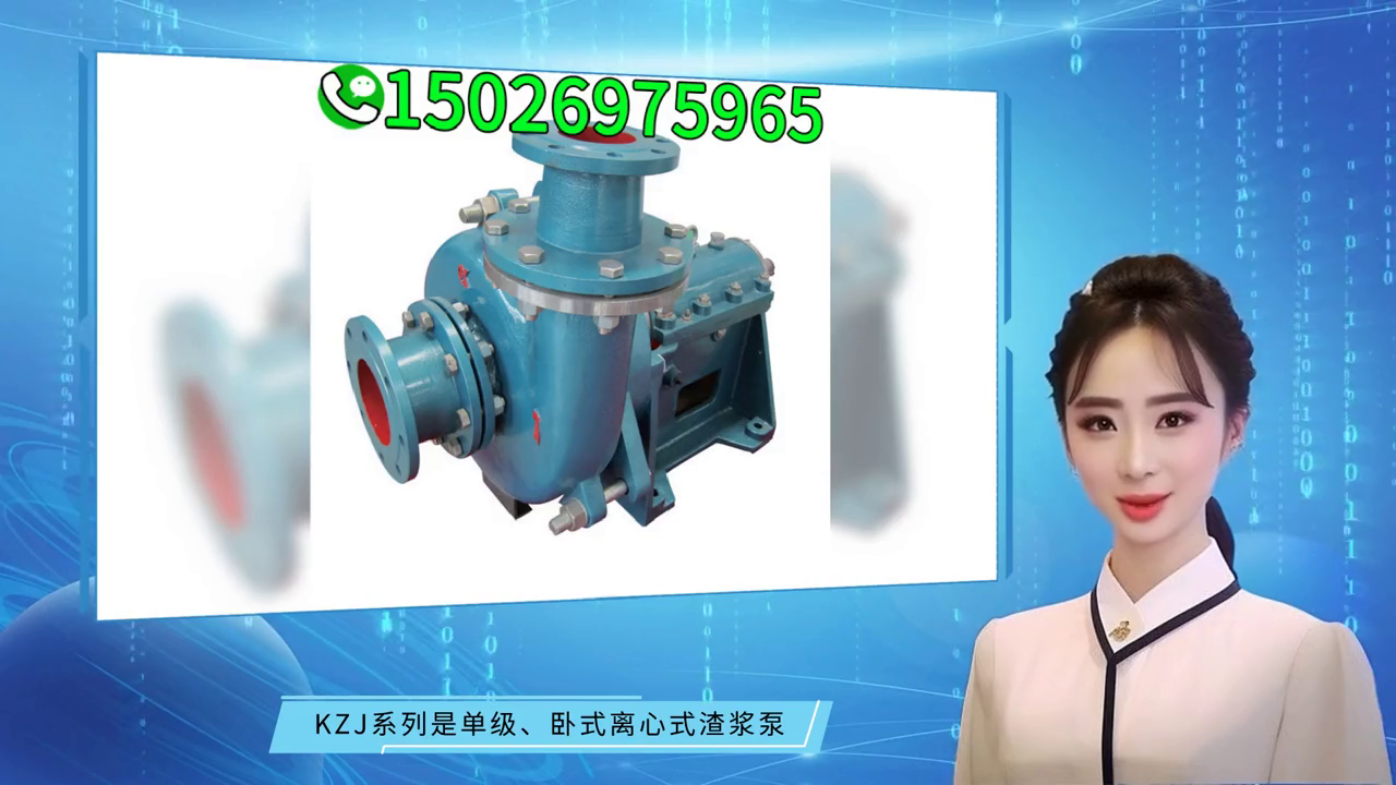 石家庄凯泉泵业有限公司——KZJ系列渣浆泵